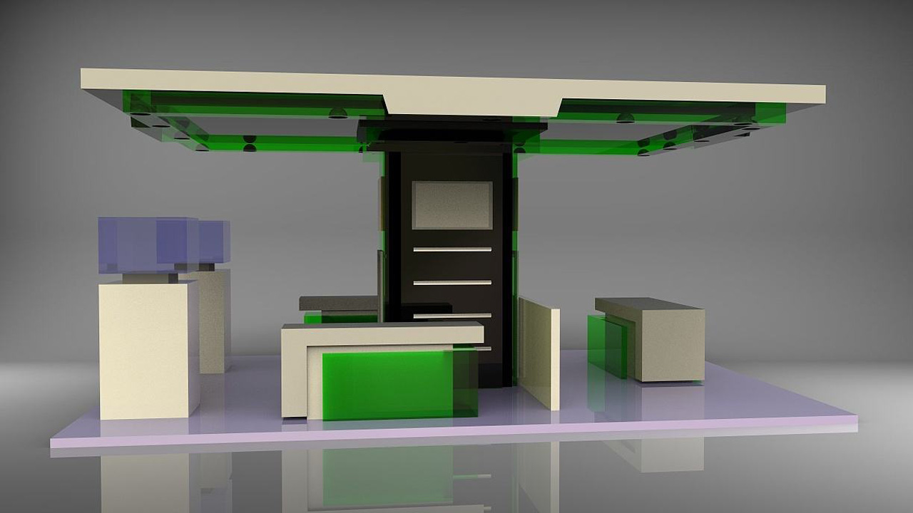 特裝展位效果圖